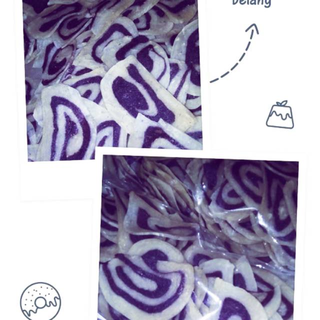 

Keripik ketan belang