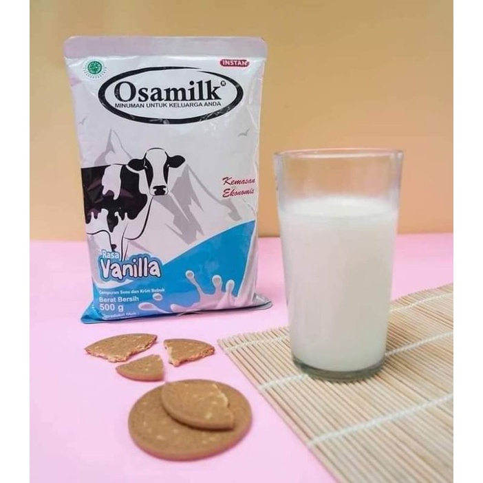 

Osamilk Rasa Vanilla dan Cokelat, susu penambah nafsu makan