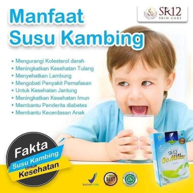 

SR12 Go Milku Susu Kambing Etawa HALAL (BPOM) Premium Quality Product