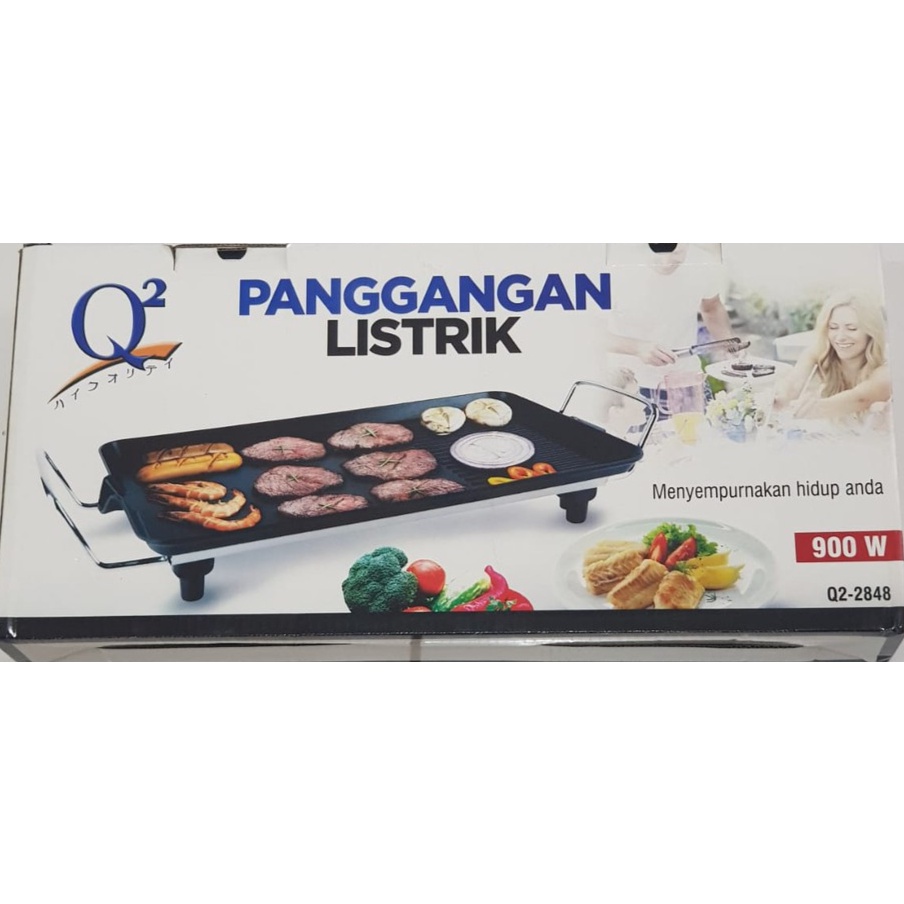 terlaris panggang kekninian Electric Grill Pan Panggangan Listrik BBQ murah baru makassar