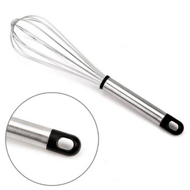 BOSJKT149 Alat Pengocok Telur Bahan Stainless Steel Model Genggam