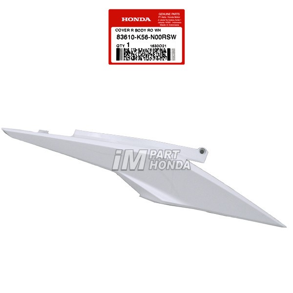 83610-K56-N00RSW Cover Body Kanan Sonic 150 R Putih JKT