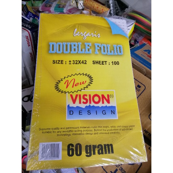 

kertas folio besar 100 sheet