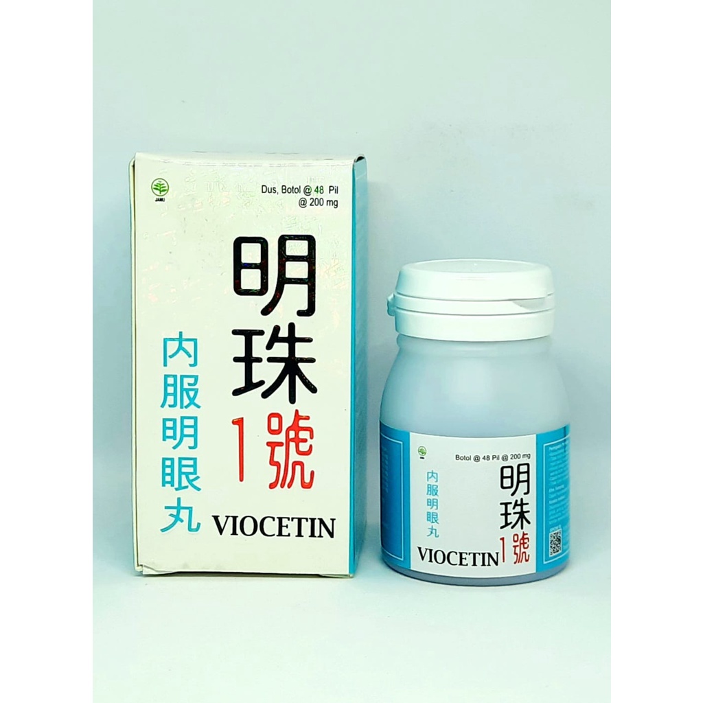 VIOCETIN EYE PEARL obat mata minus - rabun dan katarak herbal manjur