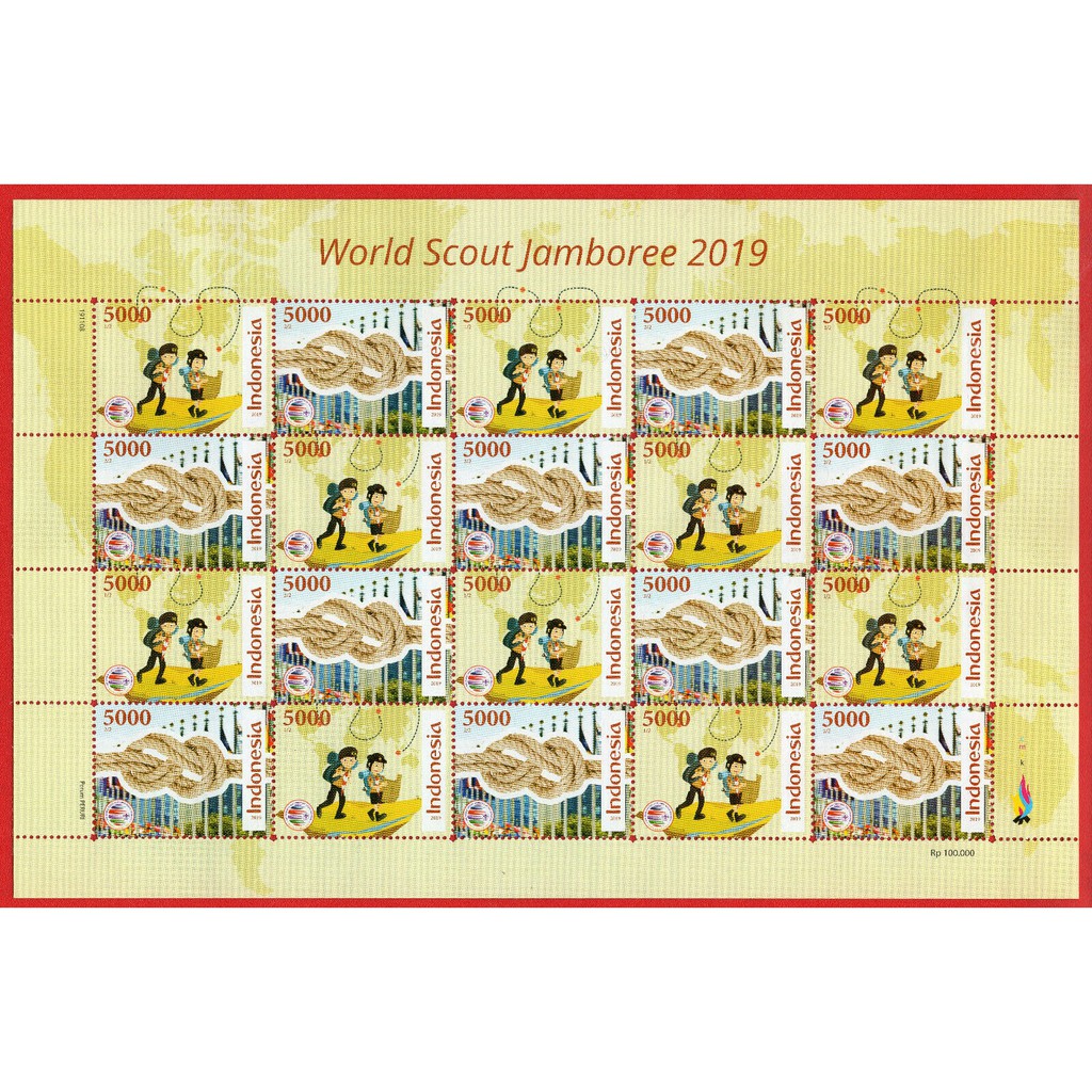 

Full Set Perangko Indonesia World Scout Jamboree Tahun 2019