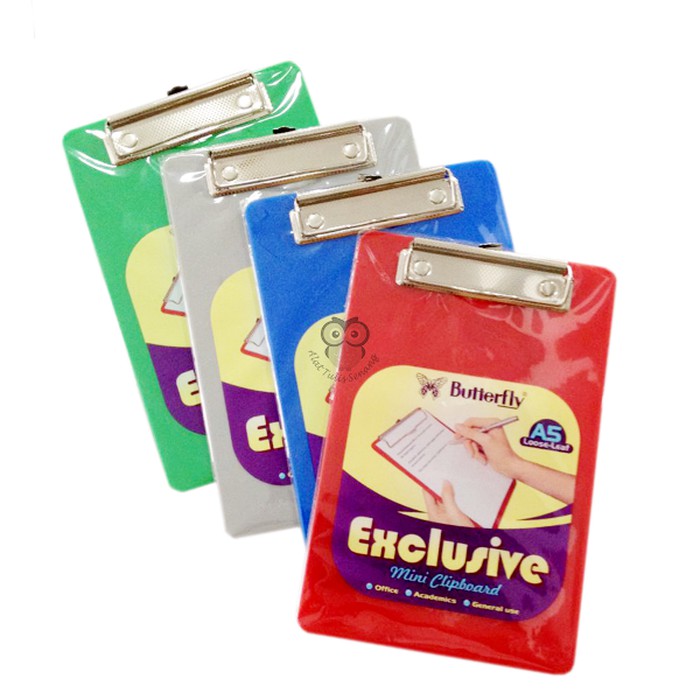 

Mini Clipboard Butterfly A5