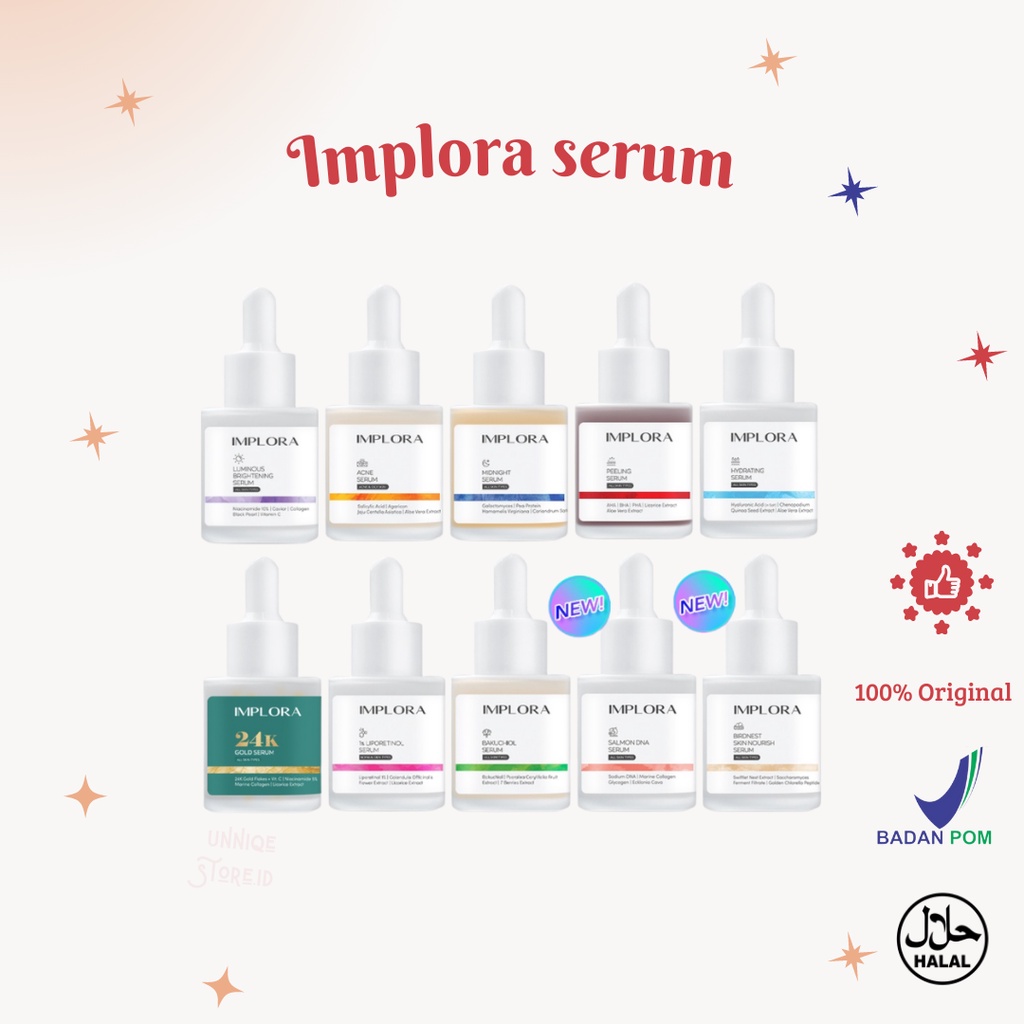 IMPLORA SERUM WAJAH - IMPLORA FACE SERUM