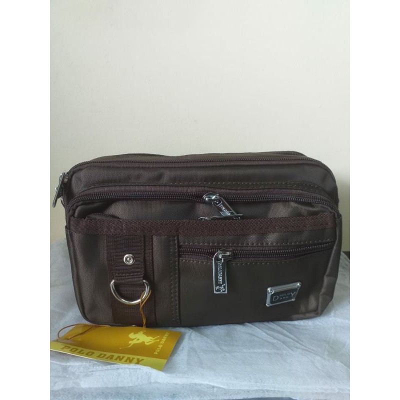 Tas Pria - Waist Bag Polo Danny - Tas Pinggang Polo Danny - Tas Selempang Polo Danny