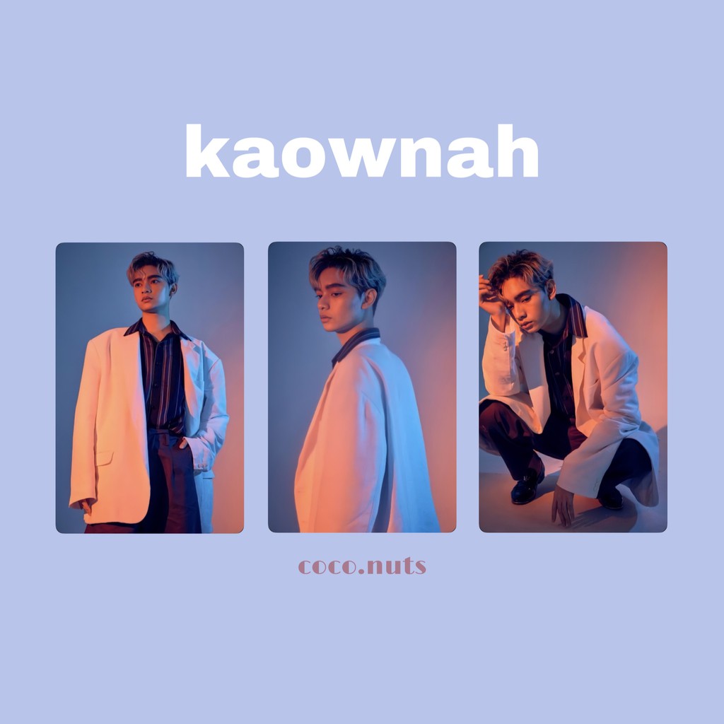 THAI ACTOR PHOTOCARD KAOWNAH