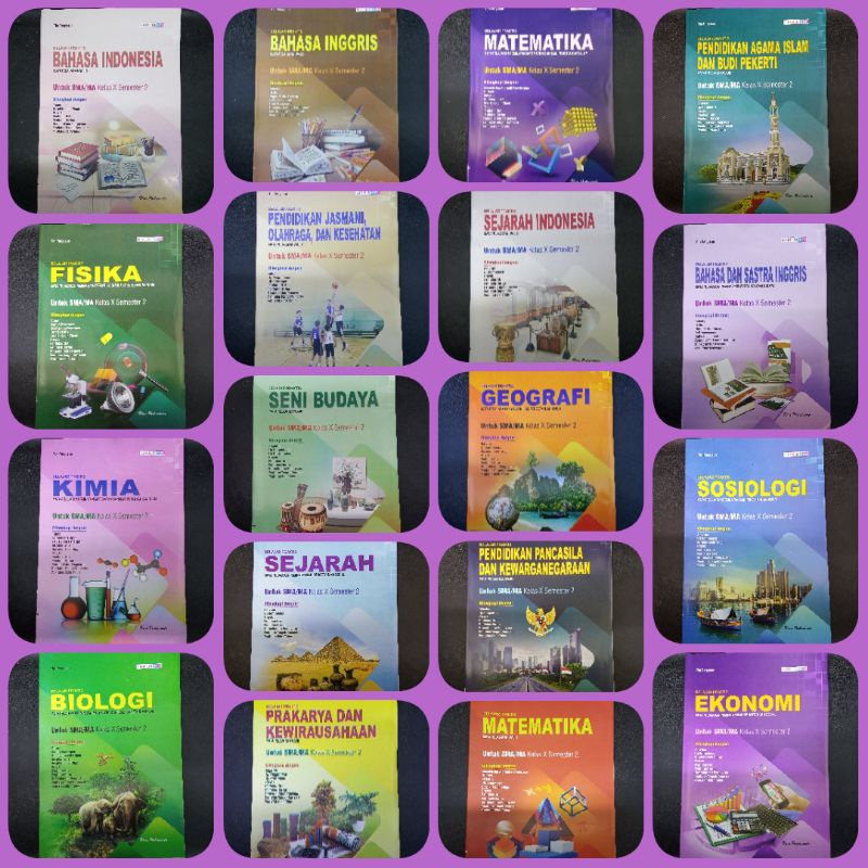 Jual Lks Sma Ma Kelas X Semester Viva Pakarindo Indonesia Shopee