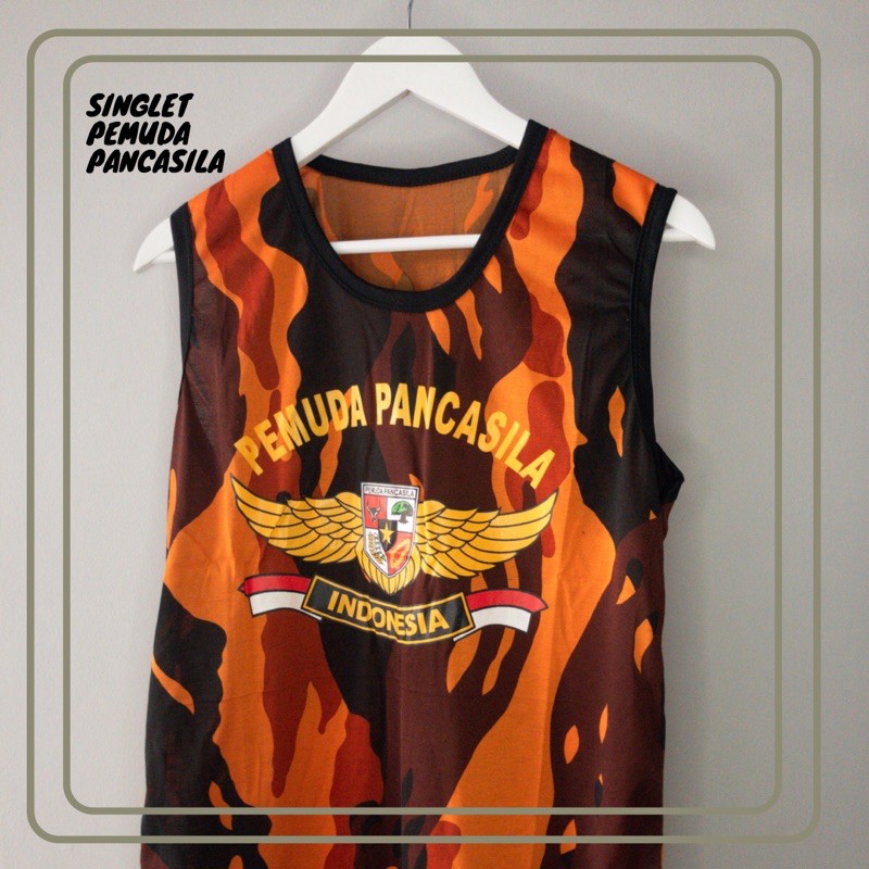 BAJU SINGLET OBLONG | LORENG TNI | PEMUDA PANCASILA | KAOS BERBURU