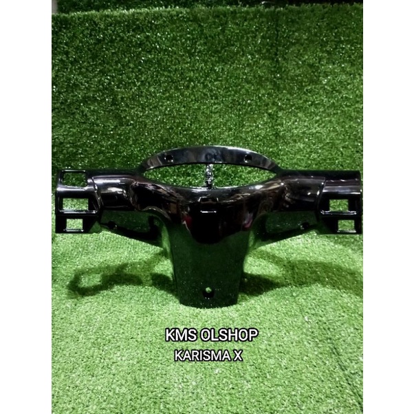 COVER BATOK BELAKANG KARISMA X HITAM 2005 - 2006 MERK WIN REAR HANDLE COVER