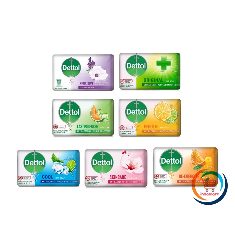 Dettol Sabun Batang Anti Bakteri 60 gr