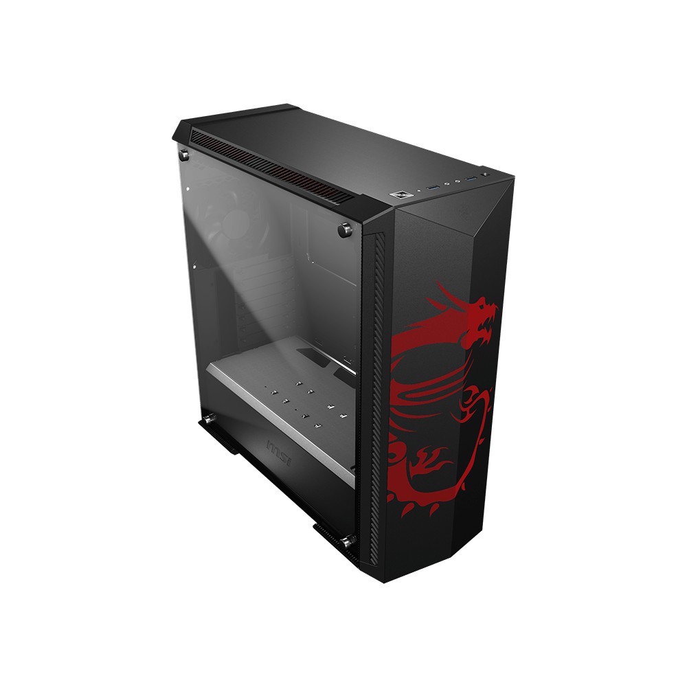 MSI MPG GUNGNIR 100D TEMPERED MID TOWER GAMING CASE