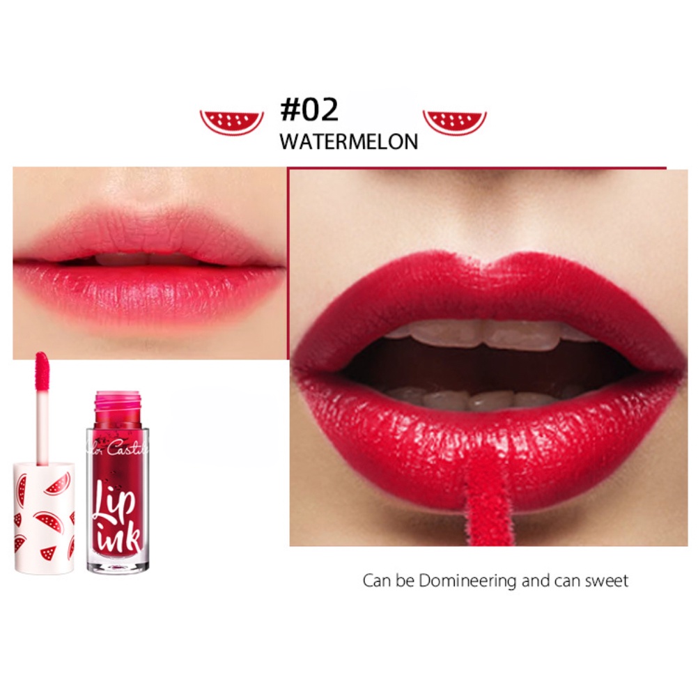 Lip Cream Matte 3 Warna Lipstick Cair Tahan Lama Anti Air Lip Tint Membuat Bibir Menjadi Pink Alami SA005