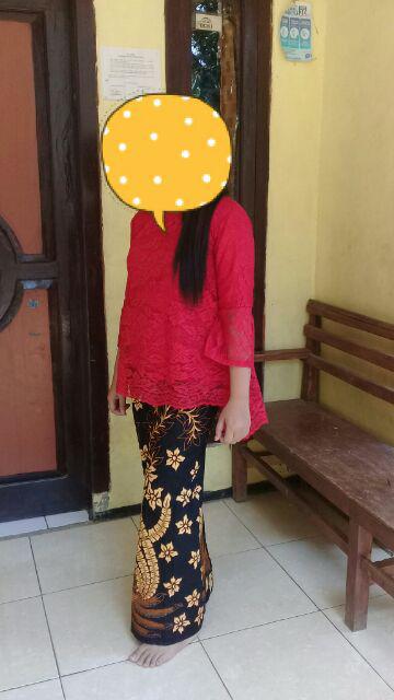 Maura Couple - Sania Ruffle Batik Couple Ori Ndoro Jowi Dnt Garansi Termurah Shopee Selendang Merak