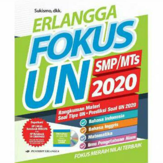 

BUKU ERLANGGA FOKUS UN SMP/MTS 2020 PENERBIT ERLANGGA