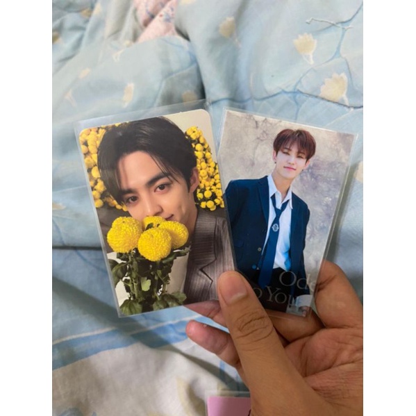 Pc photocard one side scoups your choice seventeen