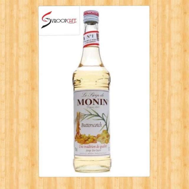 

Monin Butterscotch syrup sirup sirop