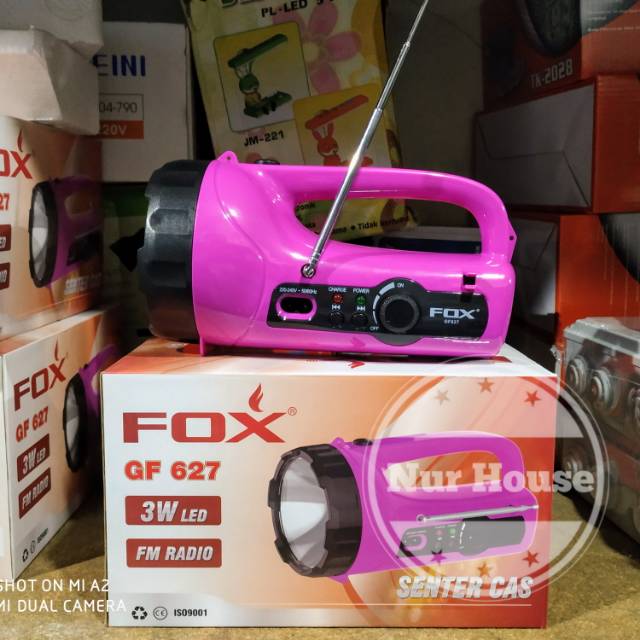 senter radio fox GF 627