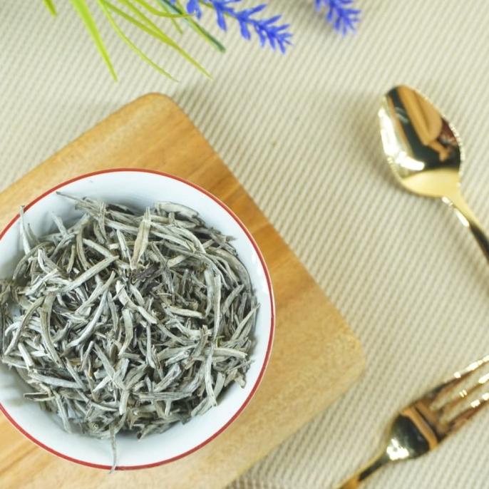 

[ COD ] White Tea Silver Needle/ Teh Putih 50gr STOK TERBATAS Kode 869
