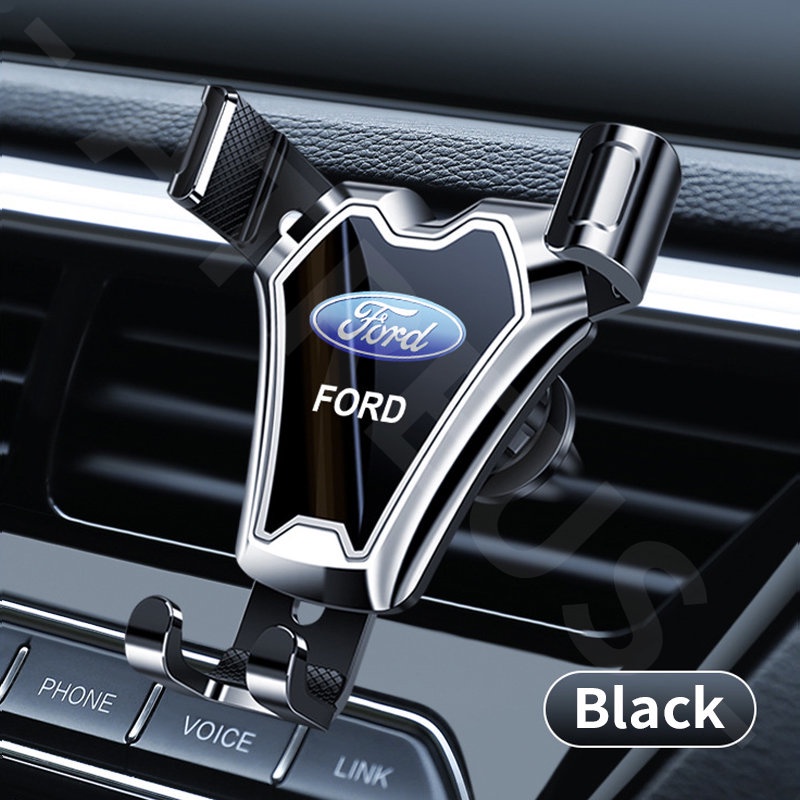 Ford Stand Handphone Universal 4.7-7 inch Dapat Berputar 360 Derajat Ventilasi Ac Mobil Holder Handphone Untuk Fiesta Ranger Focus Everest Mustang