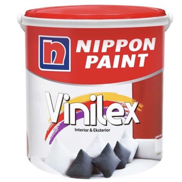 Cat Tembok Interior Nippon Vinilex 25kg - White 300