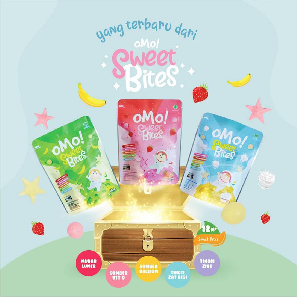 OMO SWEET BITES 15 GRAM OMO HEALTHY SNACK BITE BABY 15 G CEMILAN SEHAT BAYI 12 BULAN