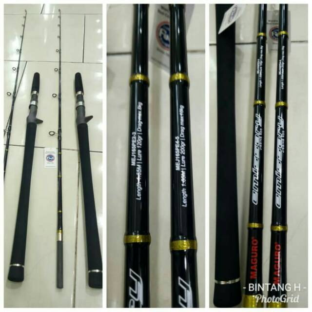 Joran Maguro Emissary Jigging Rod PE 2-3