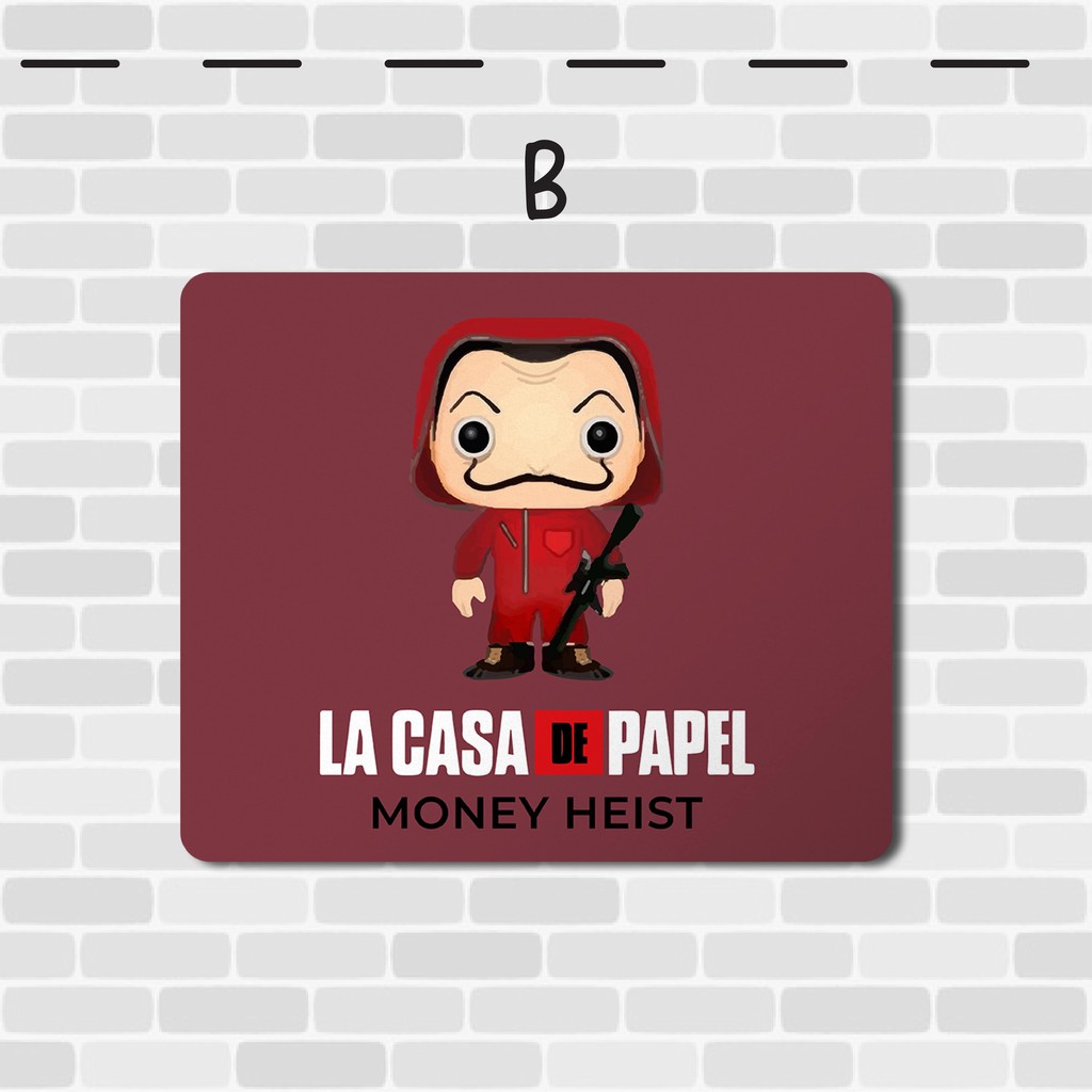 READY STOCK Custom Mousepad Money Heist La Casa De Papel (Premium)