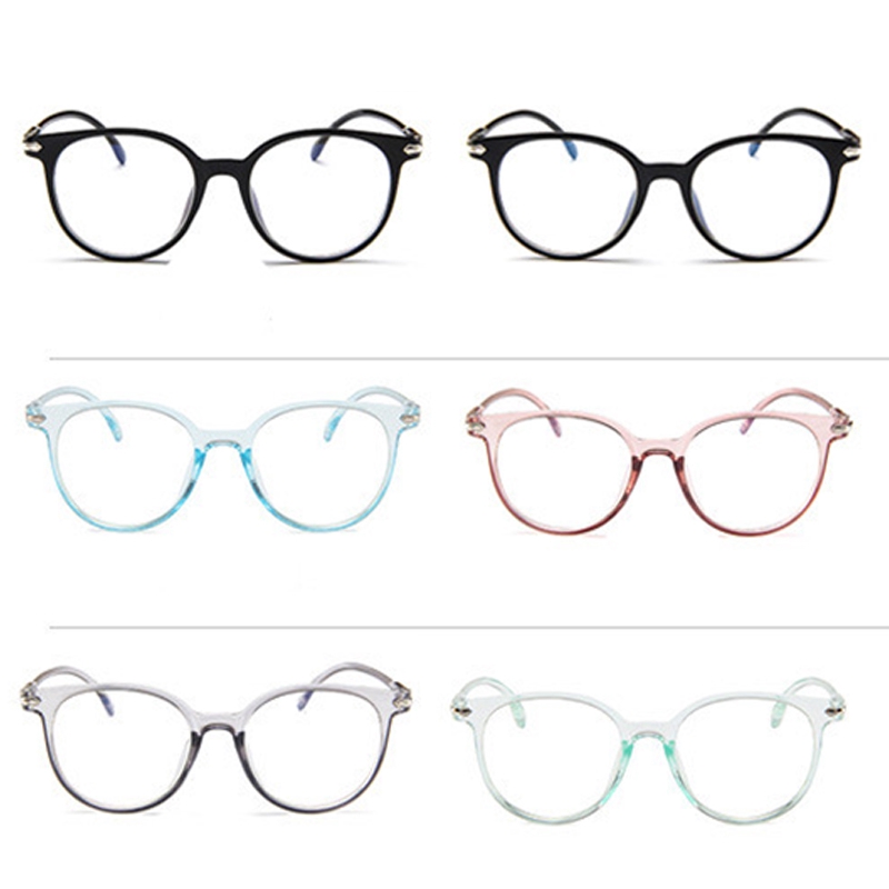 Blue Light Blocking Filter Glasses Anti Eyestrain Decorative Computer Eyeglasses COD