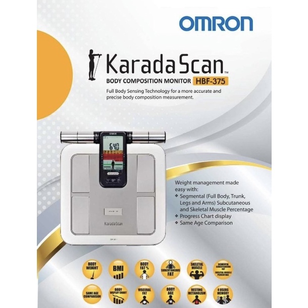 Timbangan Omron Karada Scan HBF-375