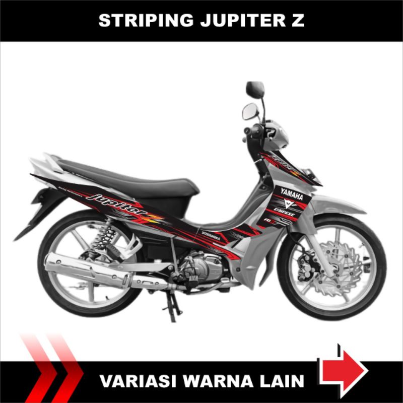 Sticker Striping Jupiter Z / Stiker Variasi Lis Motor Jupiter Z / Decal custom Yamaha Jupiter x