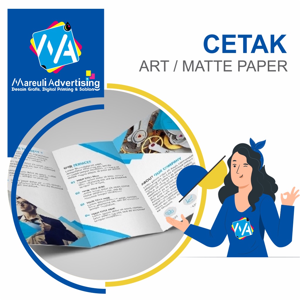 

Cetak Kertas Art/Matte Paper A3+ Murah