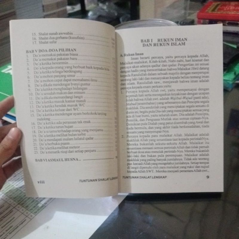 Buku Tuntunan Shalat Lengkap merah(20×14)cm