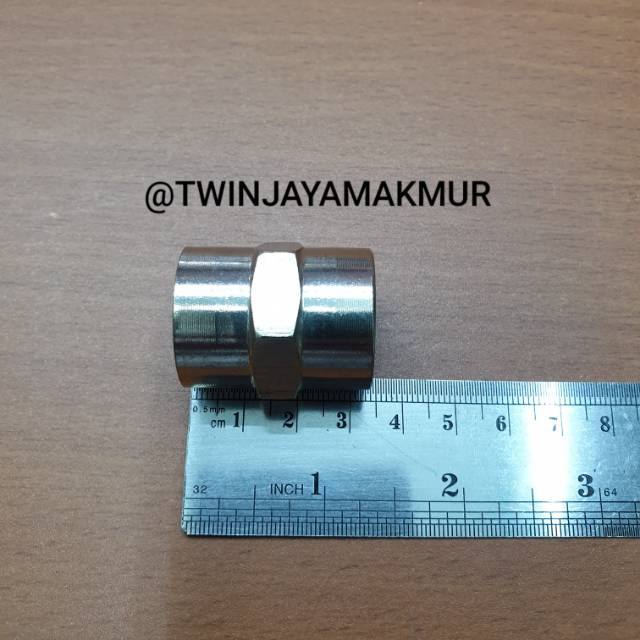 DOUBLE NEPEL STAINLESS Drat Dalam