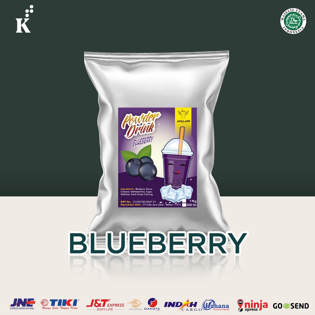 

Bubuk Regular Blueberry 1 Kg kbm