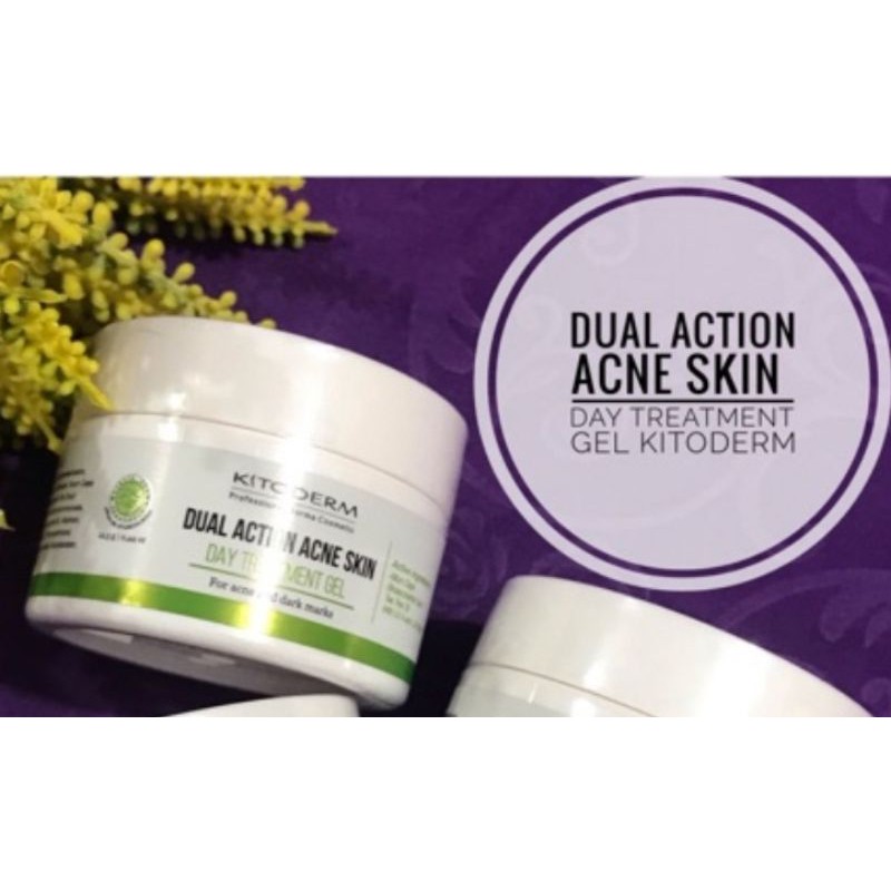 Kitoderm Dual Action Acne Skin Day Treatment Gel