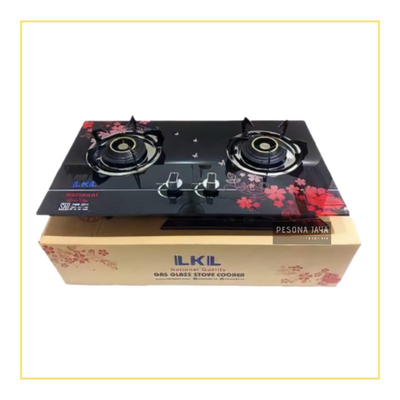 Kompor Gas National LKL Kaca