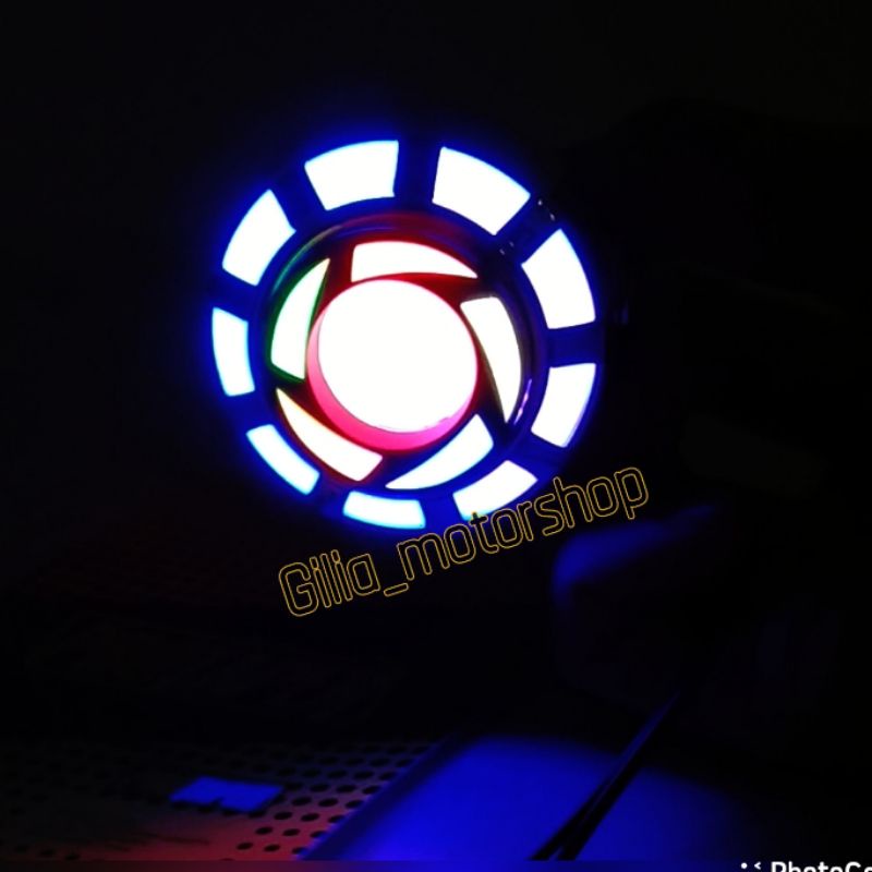 Lampustop Led Projie Protaper Bulat flash -Running Lampu stop Belakang Projie Universal Motor