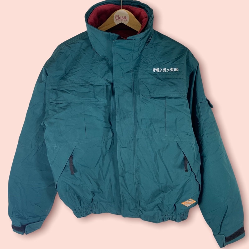 THRIFT JAKET TEBAL CASUAL VINTAGE SECOND SALE