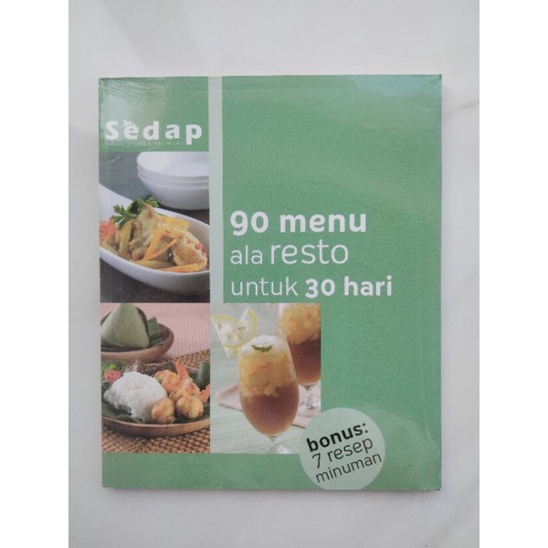BUKU RESEP | 90 MENU ALA RESTO UNTUK 30 HARI