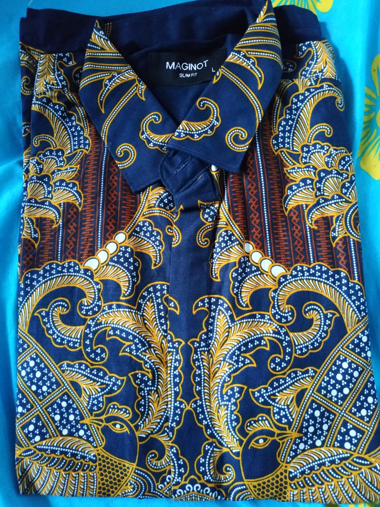 Maginot Kemeja Batik Pria Yasa-ss Lengan Pendek