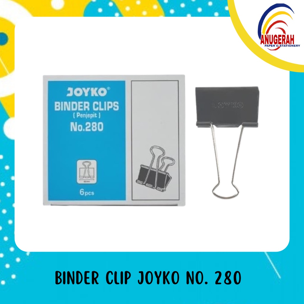 

BINDER CLIP JOYKO NO. 280 (PCS)