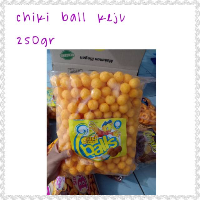 

Chiki balls keju 250gr