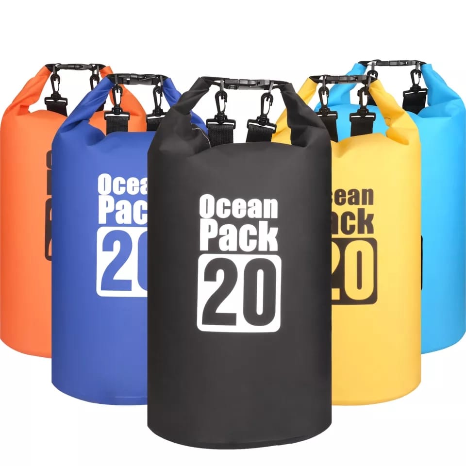 OCEAN PACK DRYBAG WATERPROOF TAS ANTI AIR 20L / 20 LITER  &lt; ADA 2 TALI  &gt;