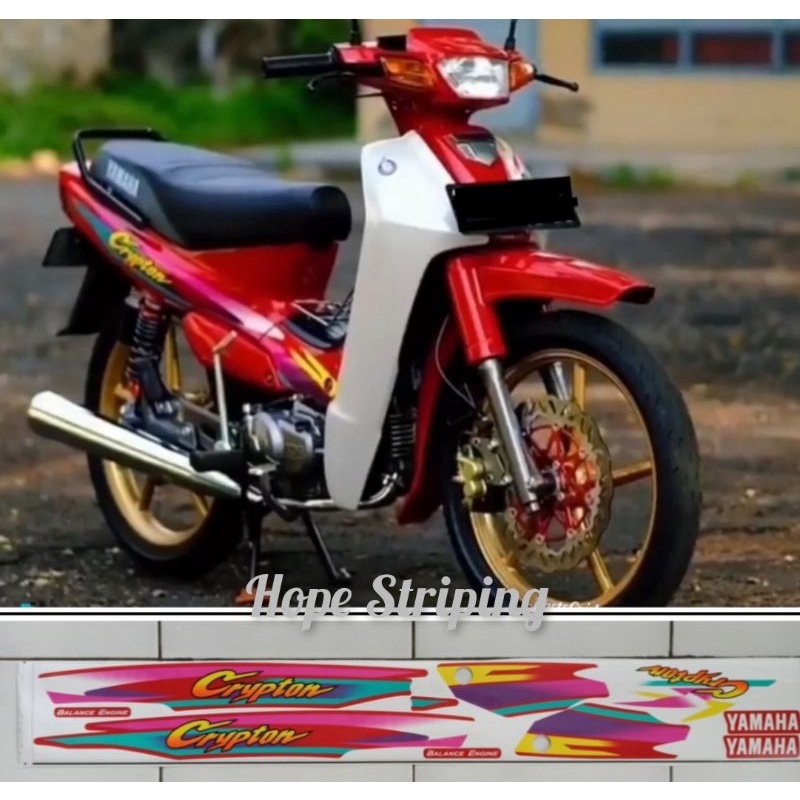 Striping Yamaha Crypton
