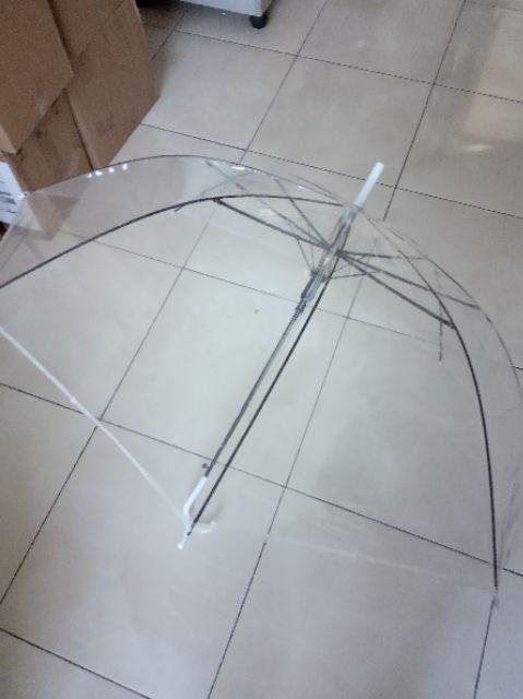 Payung Transparan Bening Umbrella Transparant Korea Japan Best Quality
