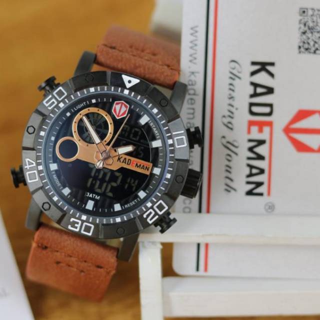 original kademan jam tangan pria