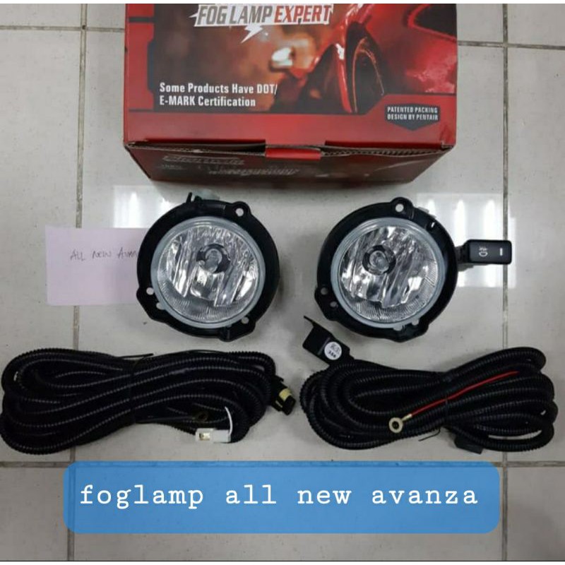 lampu foglamp mobil all new avanza